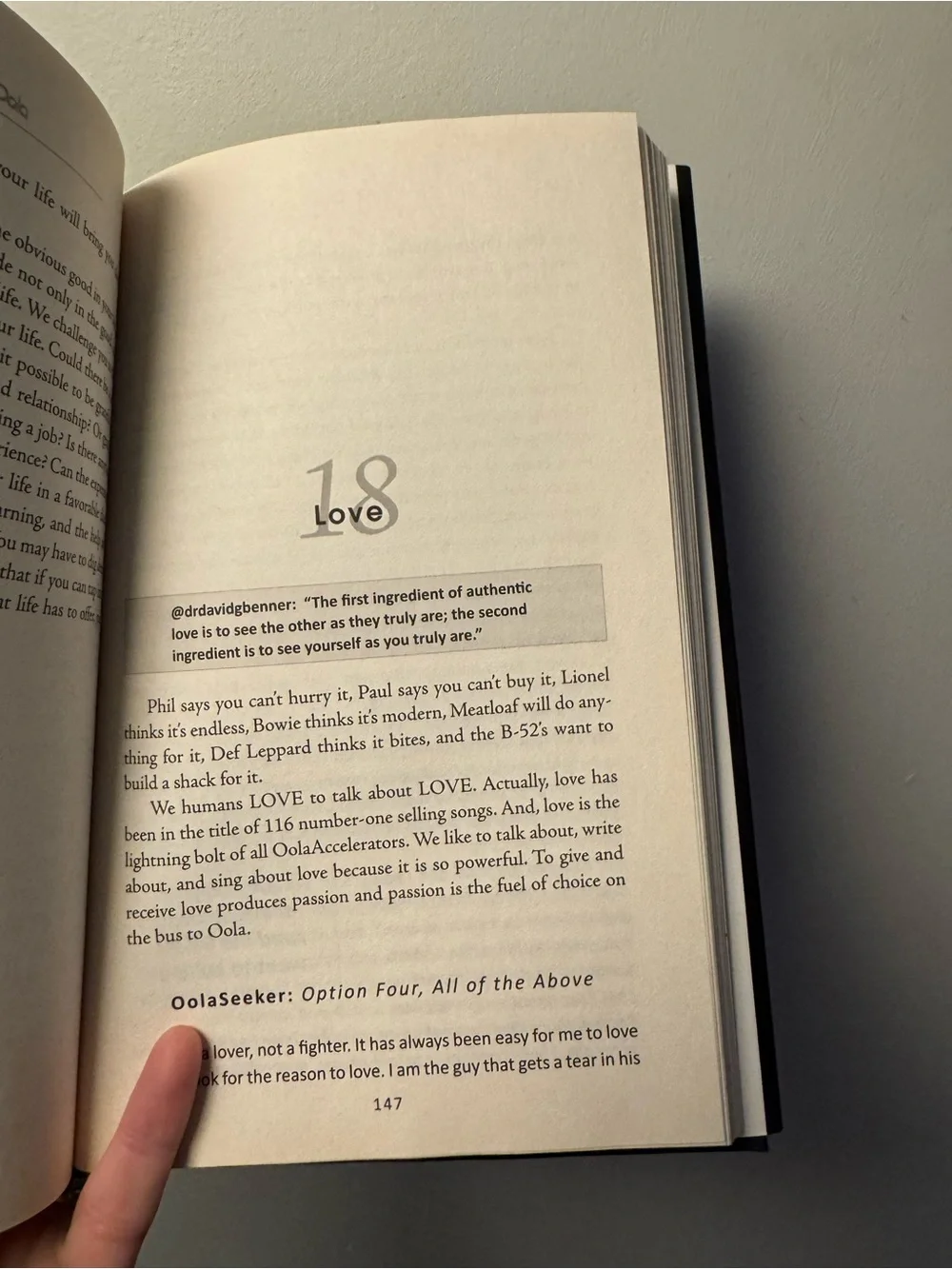 Find Balance — Black and Green Self-Help Book by